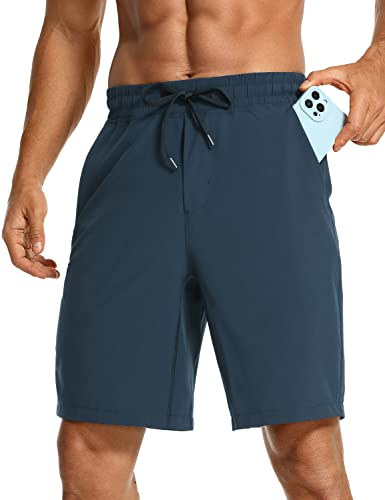 CRZ YOGA Short masculino de secagem rápida para treino, corrida, academia, esportes, shorts atlético