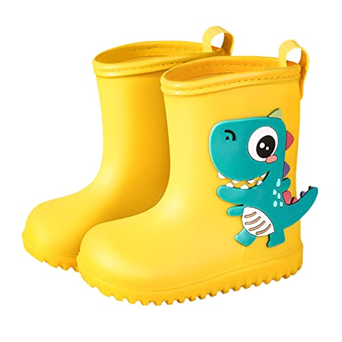 Boys Girls Rain Boots Non Slip Rubber Rain Boots For Toddlers And Kids With Cute Cartoon Design Snow Toddler Boots