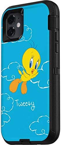 Skinit Decal Skin Compatible with OtterBox Defender iPhone 11 Case - Officially Licensed Warner Bros Tweety Bird Flying Design