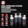Xvive U35D Stereo XLR Plug-on Wireless Audio System for PA/DJ System with Active speakers and Dynamic Microphones (5.8GHz) #1