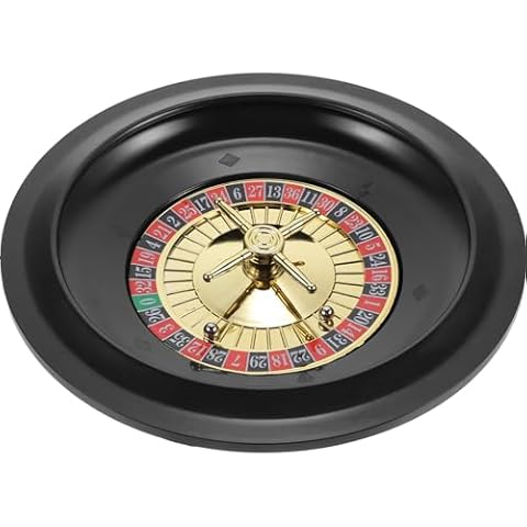BESTonZON 10 Inch Poker Roulette Wheel Cover