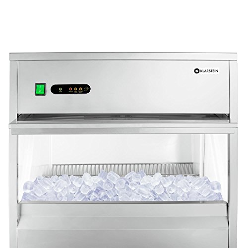 Klarstein Powericer XXXL - Profi Eiswürfelmaschine, Eiswürfelbereiter, Ice Maker, 50 kg / 24 h, 260 W, 10 kg Lagerfach… – Bild 5