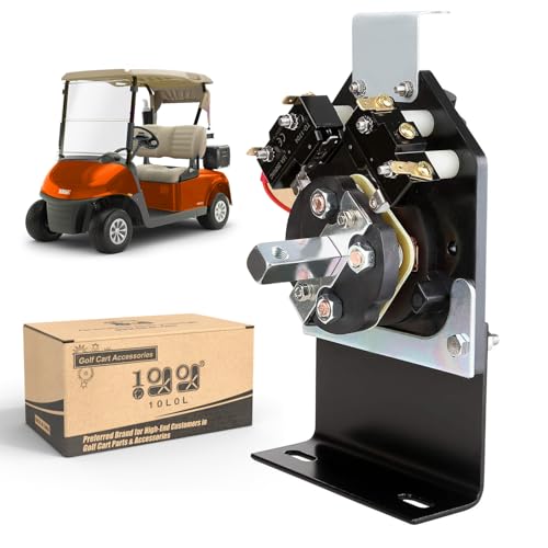 10L0L Golf Cart Forward and Reverse Switch Assembly with Solid State Speed Control for EZGO Marathon 36V Electric 1989-1994.5 F&R Switch Replace OEM# 25396-G2 21744-G1