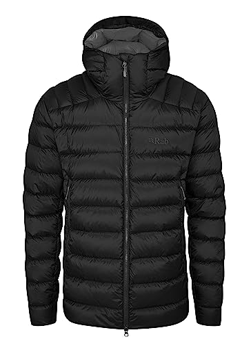 Rab Men's Electron Pro 800-Fill Down Hooded Jacket for Climbing & Mountaineering