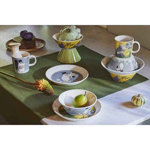 Arabia Moomin Mug 10oz Moominpappa Grey