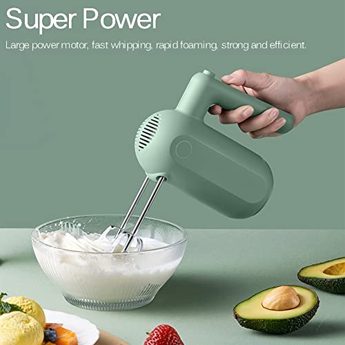 SVNA Handmixer Elektrischer Schneebesen Hochgeschwindigkeits-5 Geschwindigkeit einstellbare kleine tragbare Haushalts… – Bild 3