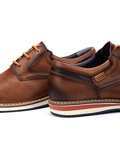 Pikolinos Para Hombre. M1T-4050 Zapatos De Piel Avila M1T-4050 Cuero (43), MarróN, Plano, 1 A 3Cm, Cordones, Casual - 5