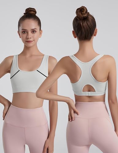 Image of Paeceioni Sports Bras for Women High Support, Women's Sports Bras, Everyday Comfy Sleeping Bras, Comfortable Bras for Women