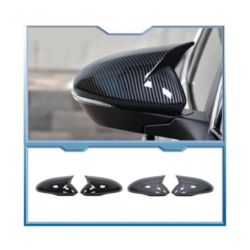 Boîtier rétroviseur Stelvio 2017 2018 couvercle carbone d'oreille - 2