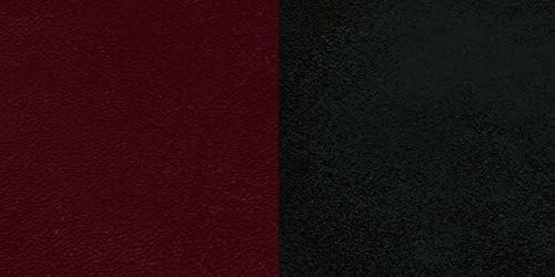 Miniatura 7 de Flash Furniture HERCULES Series Black ''X'' Taburete giratorio de metal  Asiento de vinilo burdeos