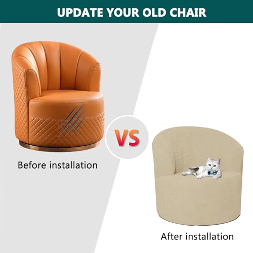 Funda de sillón verde en alta elasticidad lavable y protectora para el hogar 8