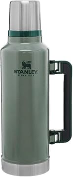Stanley 10-08266-001 Classic Vacuum Bottle, 3.3 fl oz 1 L Green, Legendary Classic Bottle