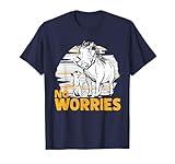 Disney The Lion King Live Action Timon Pumbaa No Worries T-Shirt