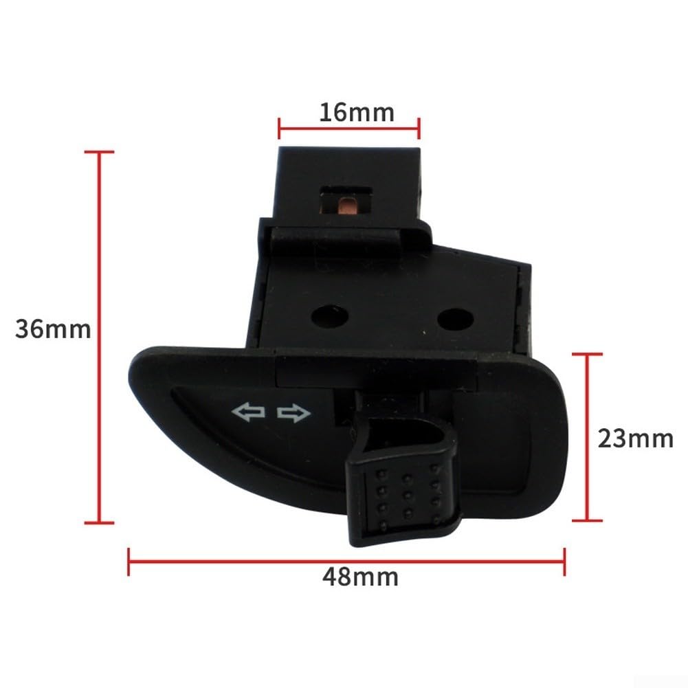 Set interruttori leva cambio Piaggio moto scooter indicatori direzione accensione faro plastica ABS metallo 5 pezzi