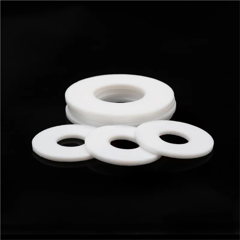 Rondelle di gomma, Anello di tenuta del distanziatore della guarnizione rondella piatta in PTFE Confezione da 50 ID M8-M8.3 Spessore 0,2 mm-1 mm(M8.1x14x0.3mm)