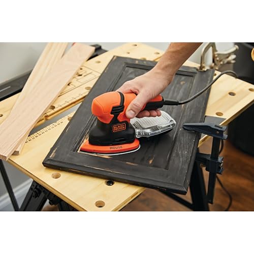BLACK+DECKER MOUSE 1.2 Amp Electric Detail Sander (BDEMS200C)