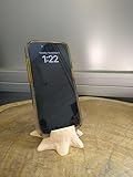 Handmade Tree Stump Phone Stand, 3D Printed Wood-Infused PLA, Rustic Phone Holder (Tree Stump)