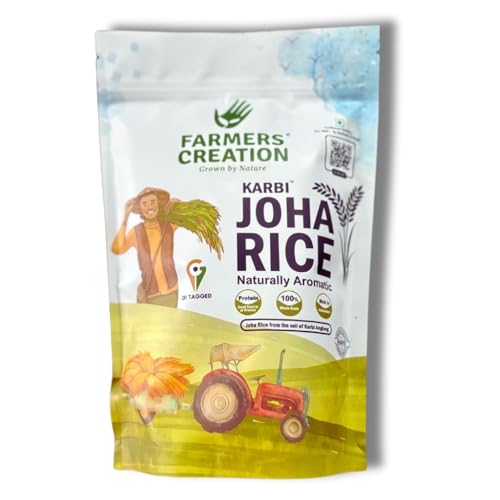 Farmers Creation I Karbi Joha Rice I 1 KG I Assam Aromatic I Farm Direct I Traditional Farming Farmers Creation I Karbi Joha Rice I 1 KG I Assam Aromatic I Farm Direct I Traditional Farming