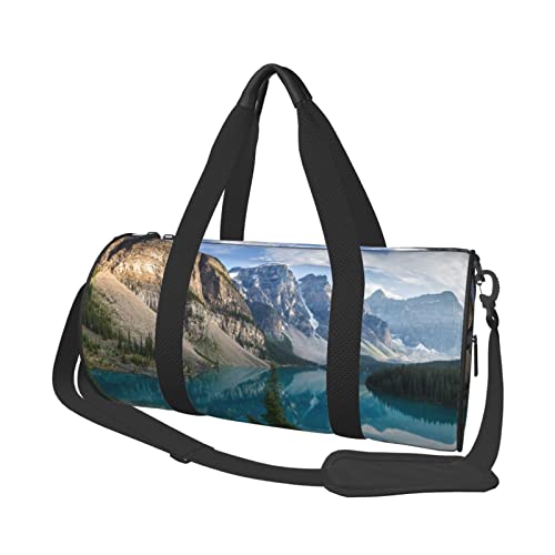 Sac de sport Rocky Mountains noir taille unique avec bandoulière réglable