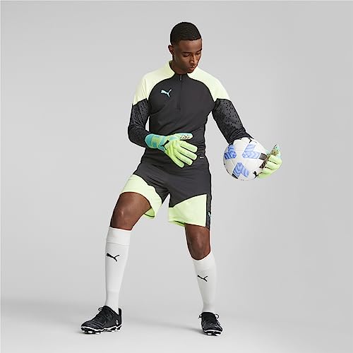 Puma Unisex FUTURE Ultimate Negative Cut Football Goalkeeper Gloves - Electric Peppermint-Fast Yellow - 9.5 - Image 4