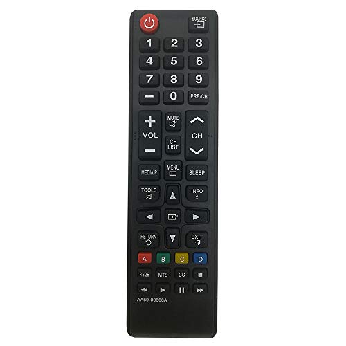 New AA59-00666A Replaced Remote Control for Samsung TV LCD LED HDTV - Suitable