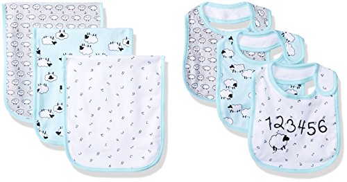 Image of The Children's Place Kid's Layette Bib and Blanket Bundle Sleepwear