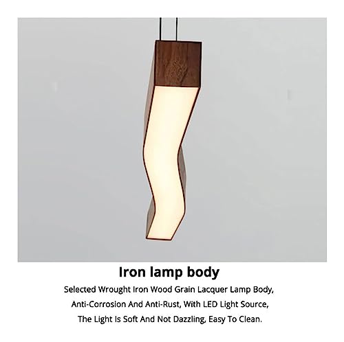 Lampe de Table Pour Bar et Comptoir Long sans Reflet Éblouissant - 6