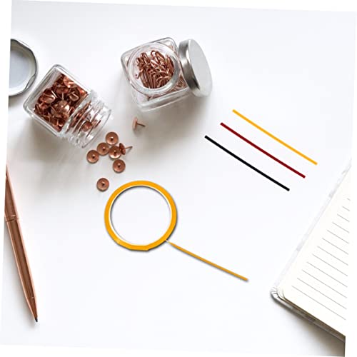 SOLUSTRE 6 Rolos De Fita Adesiva Colorida Fita Adesiva Risca De Giz Fita ção De Grade Fita ção De Ri