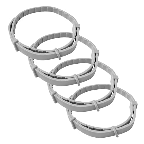 Pawvita Beruhigendes Halsband, 4 Packungen mit beruhigendem Pheromon, hält 60 Tage für Angst- und Stressabbau, verstellbare Passform, 63,5 cm, für alle Hunde