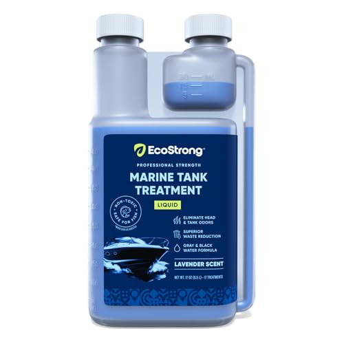 Eco Strong Marine Holding Tank Treatment | Powerful Enzymatic Black Water Digesting Liquid - Eliminates Tank...