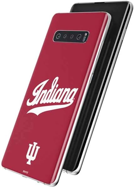 Skinit Decal Phone Skin Compatible with Samsung Galaxy S10 - Officially Licensed Indiana University IU Hoosiers Design