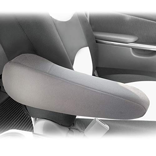 Car Console Covers Plus Made In Usa Pair Of Neoprene Armrest Covers For Fold Down Armrests Designed For Toyota Sienna Models 2000-2015 Gray #TOP14