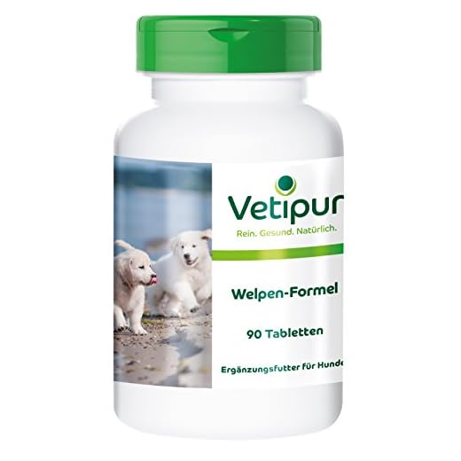 Vetipur Fórmula para Cachorros - 90 Comprimidos para Perros - ¡Calidad Alemana Garantizada!