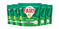 Fairy 130 Pack Value Bundle (26 Pack x 5) Lemon Scent Dishwasher Tablets