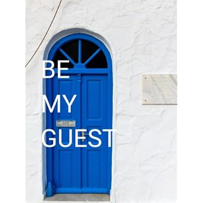 BeMyGuest VI: A Coffee Table Guest Book for Cherished Memories.: Hardcover with 150 Blank Pages