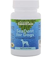 Animal Essentials SeaDent for Dogs - Kelp and Enzymes Plaque, Tartar Control Formula, Alpha Beta ...