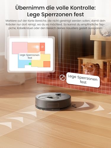 Lefant M330 Plus Staubsaugroboter mit Wischfunktion – Ansicht 5