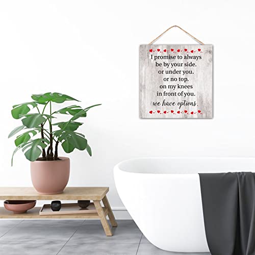 Style rustique antique : plaque de bois décorative 30cm