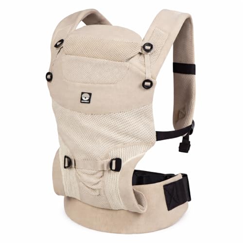 Carrier Terra Nova Beige soulage le dos des parents pendant le portage