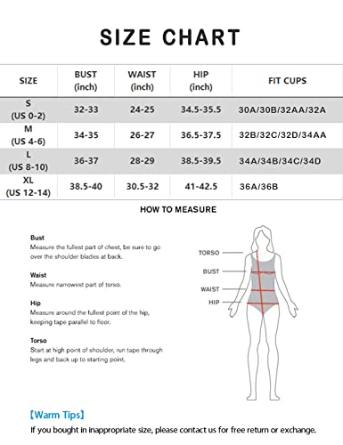 Melyum One Piece Swimsuits For Women Cheeky High Cut Tummy Control Bathing Suits Low Back V Neck Swimwear Red #TOP6