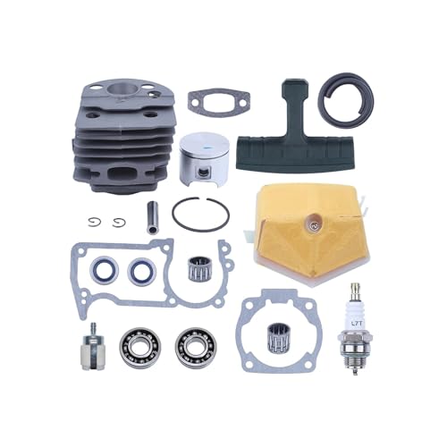 Kit Cylindre Piston 46mm Tronçonneuse 51 55 Finition Précision - 3