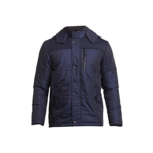 Image of Being Human Green Regular Fit Long Sleeves Polyester Men's Jacket Clothing