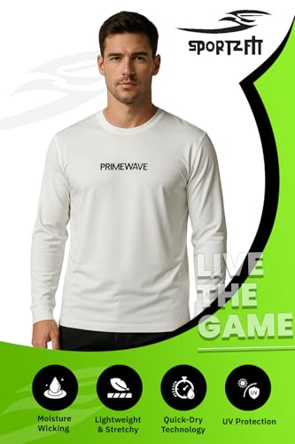 Image of Men's Crew Neck T-Shirt | Premium Polyester Fabric | Breathable, Lightweight, Stylish Activewear for Gym, Training & Casual Wear