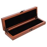  IMIKEYA Boîtier Harmonica en Bois Léger Protection la Poussière, Étui à Harmonica de Rangement Pratique pour 24 Trous, Paquet de Transport pour Musiciens