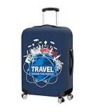 Anti-poussière et lavable : Conçue pour résister à la poussière, cette housse garde vos bagages propres. Lavable, elle est facile à entretenir et à réutiliser pour plusieurs voyages.