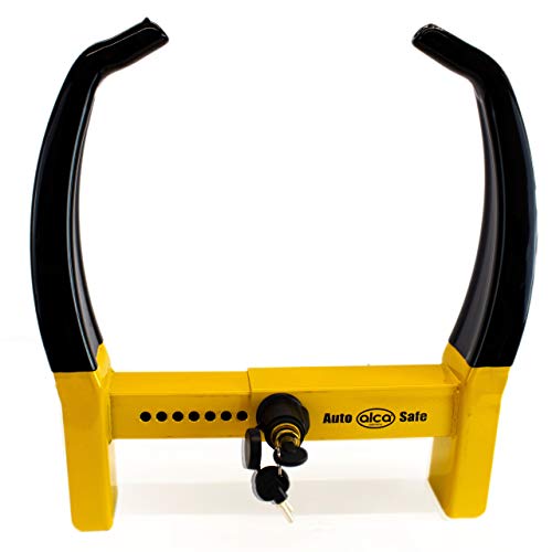 Car Motorhome Trailer Wheel Clamp Power Block XL Large Heavy Duty Anti Theft Protection 2 Keys Alca Germany 306100