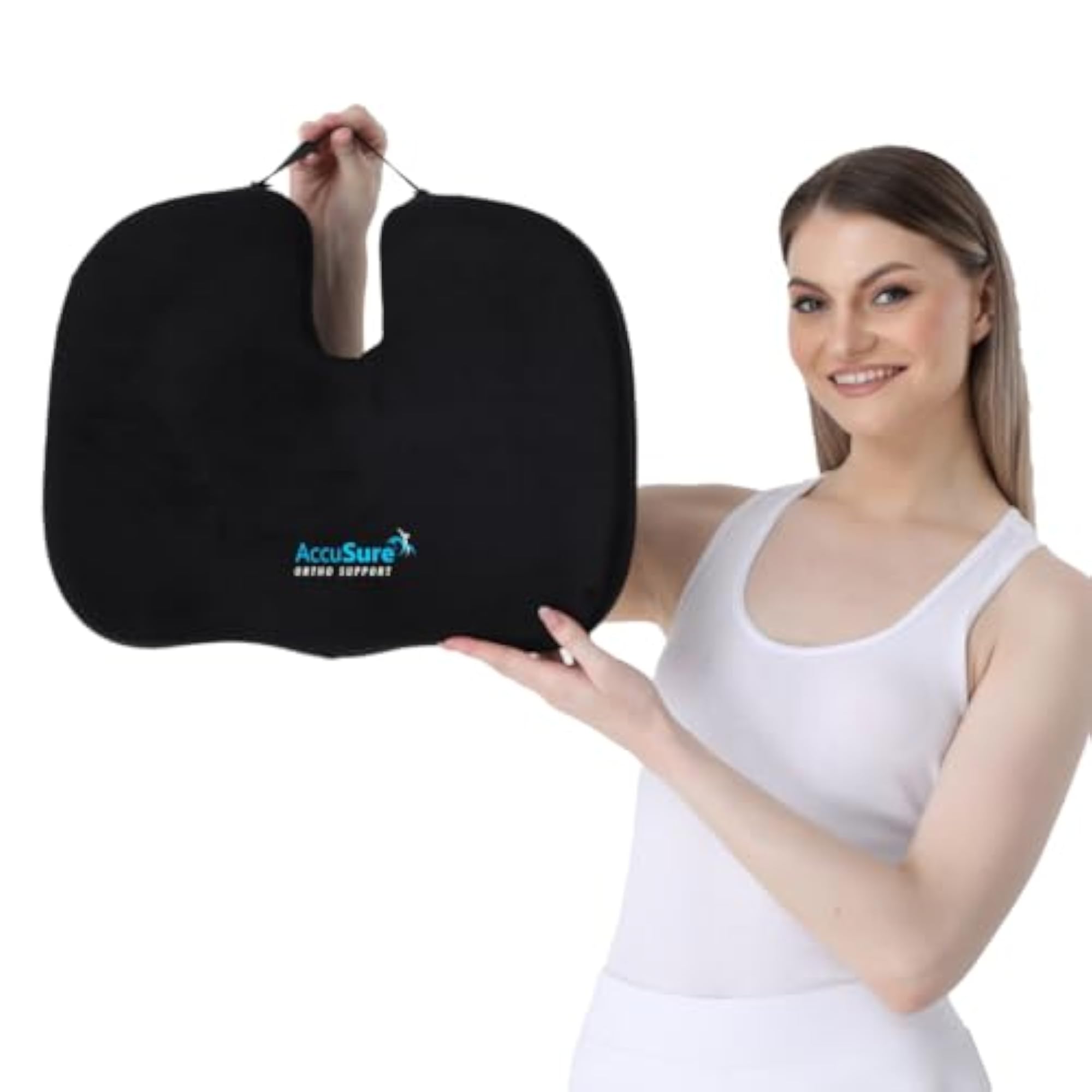 Orthopedic Coccyx Seat Cushion with Memory Foam