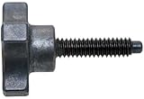 Northwestern Tools Inc KA-208 Studded Steel Four-Lobe Knob 2 1/2 Inch Span, 1/2-13 x 1 1/2 Inch thd.