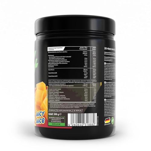 Zec-Master-Amino-EAA-Pulver--8-essentielle-Aminosaeuren-und-dem-patentierten-Wirkstoff-AstraGin-100-vegan-Made-in-Germany-Juicy-Juice