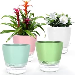 4 Pcs Self Watering Plant...